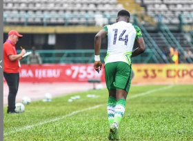 'I'm not impressed' - CAR match-winner Namnganda aims dig at Osimhen, Iheanacho, Simon