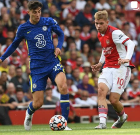 Arsenal 0 Chelsea 2 : Balogun enters game as sub; Anjorin, Okonkwo not in squad