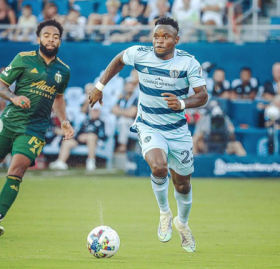 Sporting Kansas City's Nigerian forward named in MLS Team of the Week