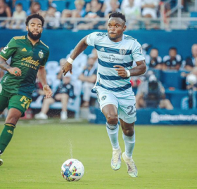 Sporting Kansas City's Nigerian forward named in MLS Team of the Week 