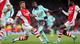 Former Crystal Palace star offers his view on incident involving 'big' Arsenal CB and Iheanacho