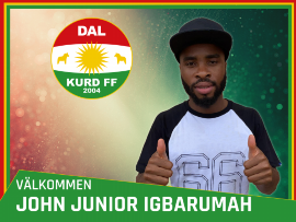 Official : John Junior Igbarumah Joins New Club In Sweden 