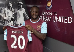 West Ham Confirm Departure Of Nigerian Strikers Moses, Emenike