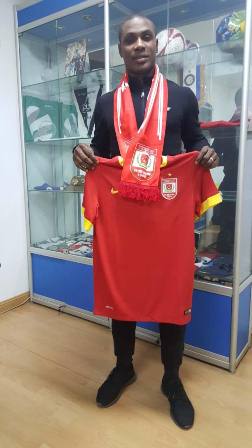 Exclusive: Ighalo Handed Number Nine Jersey He Wore At Udinese By Changchun Yatai