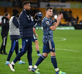 18yo defender of Nigerian descent reacts after first call-up to Arsenal senior squad