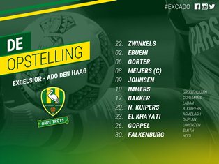 ADO Den Haag Remove Ebuehi From Starting XI After Failing Fitness Test During Warm-Up