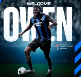 UCL: One-cap USA international of Nigerian descent named in Club Brugge traveling squad