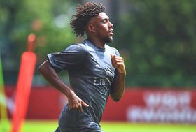  Though Arsenal Future Still Up In The Air, Iwobi Sparkling In Training 