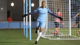 Man City's Nigerian Goal Machine Delighted To Score Third Hat-Trick Of The Season