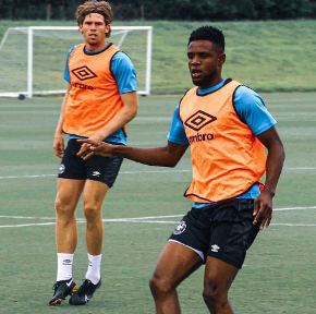 Snapped : Super Eagles star takes part in first Brentford training session pre-Manchester United