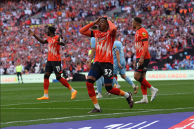 Championship playoff final: Super Eagles-eligible trio help Luton Town win 'richest game in football'