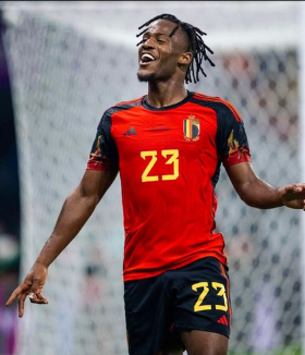 Okocha reveals the downside of Batshuayi's game, admits Belgium are missing Lukaku 