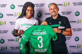 Photo confirmation : Super Falcons attacker joins French club AS Saint-Etienne