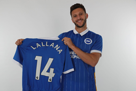 Former Liverpool Midfielder Adam Lallana Inherits Balogun's No. 14 Shirt At Brighton 