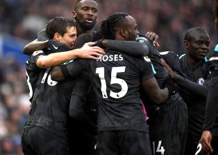 Moses Reacts After Scoring In 329th Career Game, Nominated For Chelsea MOTM