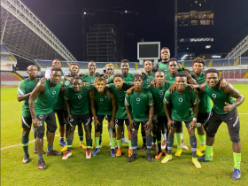  Super Eagles hold final training session ahead of friendly against Costa Rica
