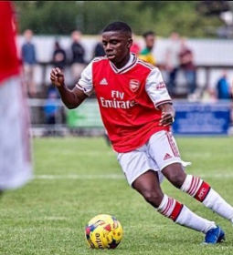 18-year-old winger of Nigerian descent trains with Arsenal first team pre-Tottenham Hotspur 