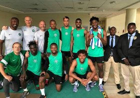 Iwobi, Aina Among Seven Super Eagles Stars In Uyo; Etebo & Akpeyi Join Tuesday