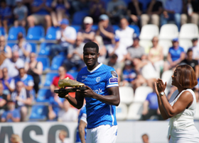 Onuachu comments on his Racing Genk future after receiving Golden Shoe from his fiancee