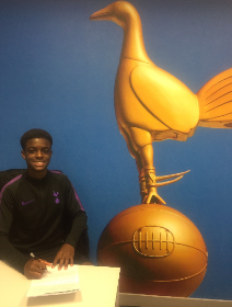Photo Confirmation : Tottenham Hotspur Snap Up Nigerian Central Midfielder