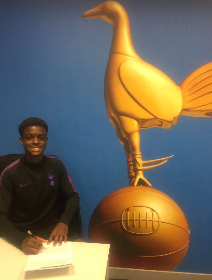 Photo Confirmation : Tottenham Hotspur Snap Up Nigerian Central Midfielder 