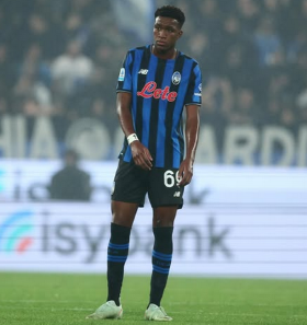 'He'll be one of the best' - Serena predicts bright future for Atalanta's 17yo defender Ahanor