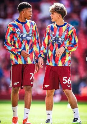 Striker eligible for Nigeria, Ghana, Lebanon and England makes full debut for Arsenal