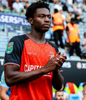 17yo defender Chigozie reveals source of confidence after making full debut for Luton Town
