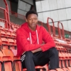 Done deal : East Stirlingshire loan in highly-rated Madrid-born Nigerian striker from Airdrieonians