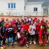 Former Super Eagles defender Sam Sodje donates boots, cash to Delta Queens