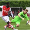 Balogun, playing hybrid role of half striker & half left winger, on target for Arsenal vs Millwall