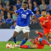 Leicester coach Rodgers blasts referee over red card shown to Super Eagles star vs Napoli