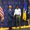 (Photo) Manchester United Next Big Hope Makes Courtesy Call On Mayor Before Trip To England