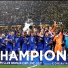Mikel celebrates Chelsea being crowned champions of the world after win vs Palmeiras