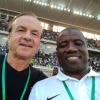 Nigeria Chief Coach Caught On Camera Taking Bribe From Football Agents