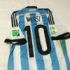 Peter Odemwingie Shows Off His Souvenir From Lionel MESSI