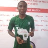 Photo U17 AFCON : Golden Eaglets Number 19 Picks Up Man Of The Match Award