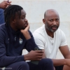 Zimbabwe sweating on fitness of Luton Town striker ahead of WCQ v Nigeria; Peter Ndlovu watches training
