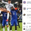 Chelsea legend Obi Mikel celebrates Super Cup win against Villarreal
