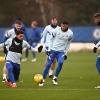 Photo : Chelsea Coach Lampard Runs The Rule Over Anjorin Pre-Manchester City