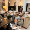 Video : Nigerian music superstar Peter Okoye in Naples to watch Osimhen against AC Milan