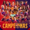 Nigeria Captain Reacts To Winning First League Title With Barcelona Femeni