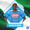 Victor Osimhen Watches Magical Messi Inspire Barcelona To Win Against Napoli