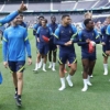Two players of Nigerian descent involved in Tottenham Hotspur open training session