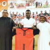 Photo Confirmation : Former Warri Wolves Striker Akpoveta Joins Saudi Arabian Club