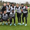 Arsenal boss checks out three teenagers of Nigerian descent final training session pre-Brighton