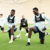 Super Eagles midfielder pictured training with Leicester City pre-Arsenal