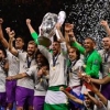 (Photo) Green & White Flag Real Madrid Skipper Wrapped Himself In After CL Win Wasn