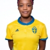 Remember Peter Ijeh? Headband-wearing Daughter Scores Brace, Bags 2 Assists For Sweden In 14-0 Win