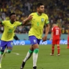 Pinnick watches Brazil beat Switzerland in company of Brazilian football royalty Ronaldo, Carlos